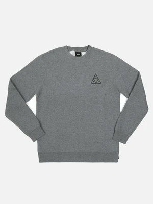 TRIPLE TRIANGLE CREWNECK-GRY(blk)